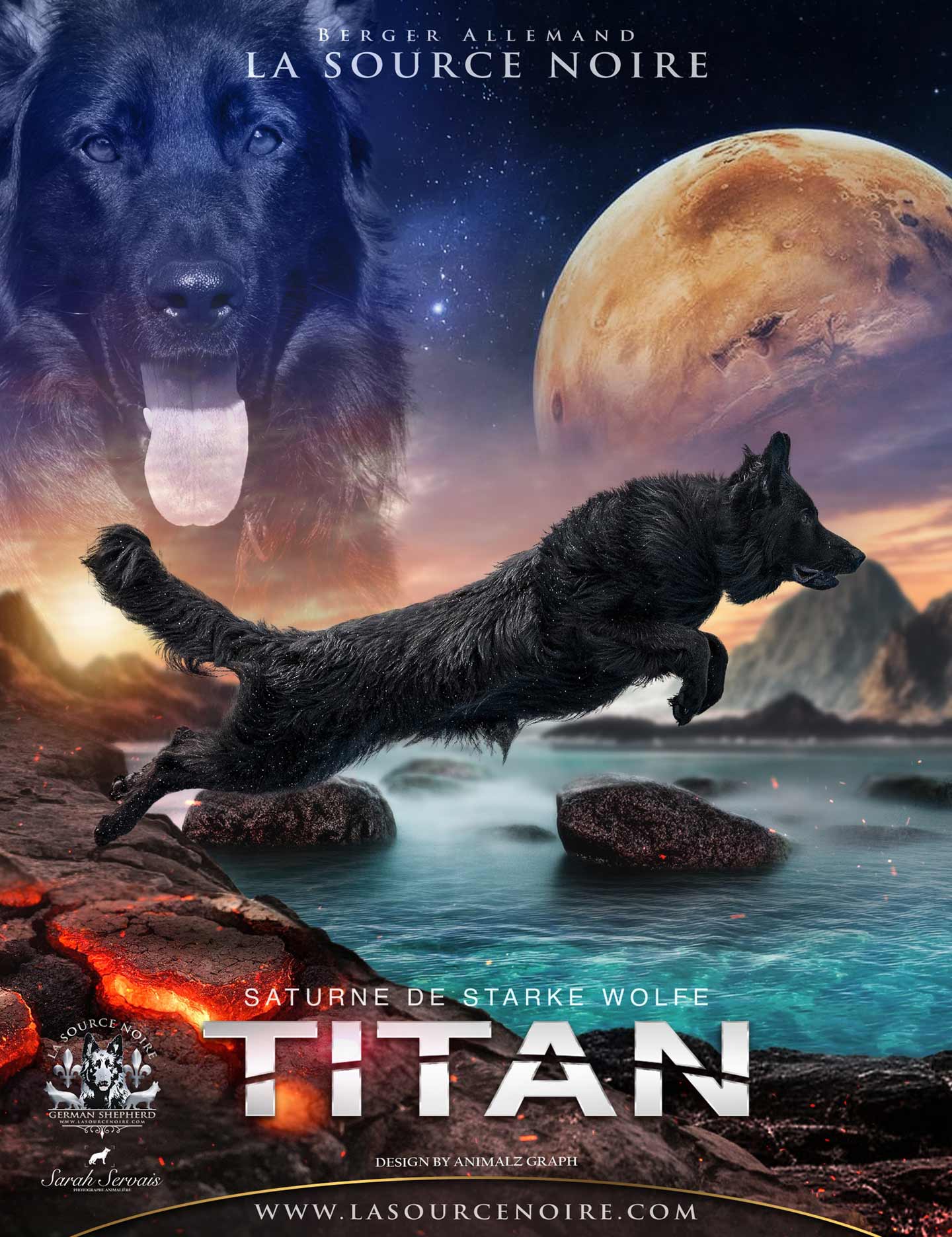 Saturne de Starke Wolfe (Titan) - La Source Noire